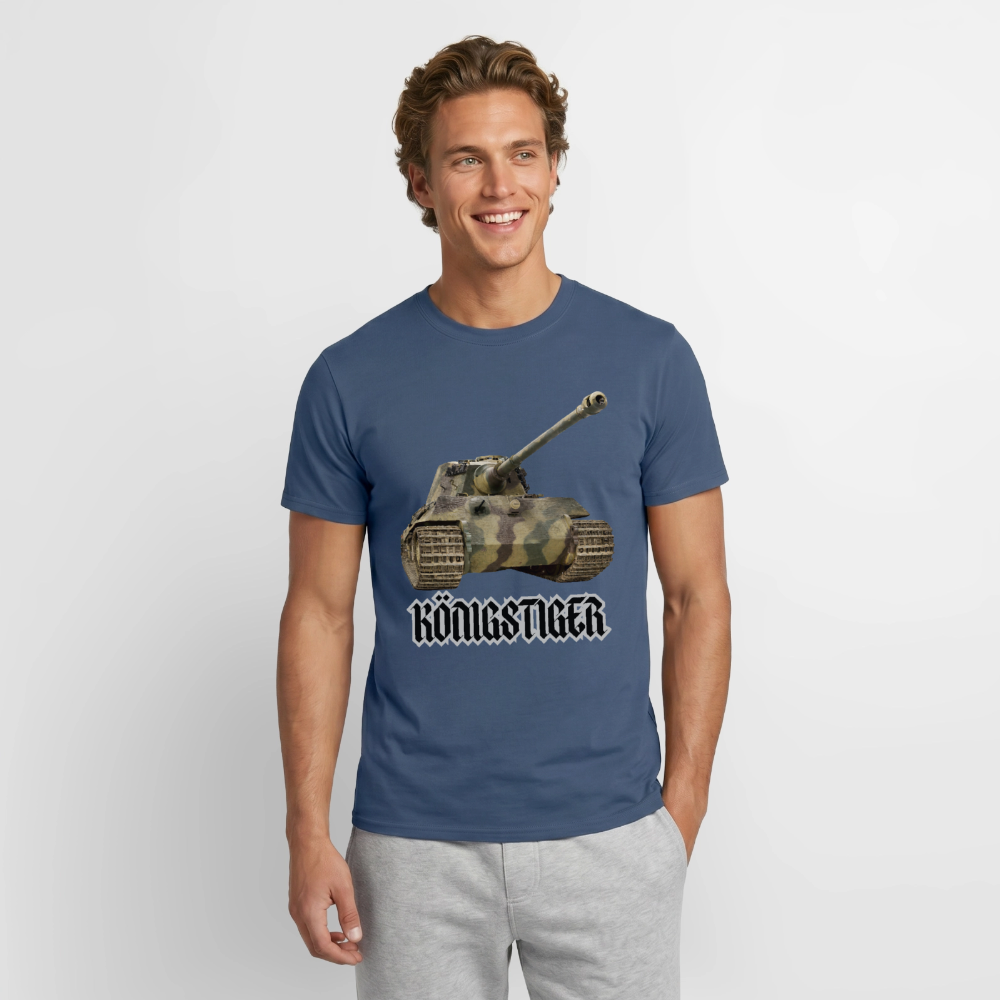T-shirt Königstiger - mörk denimblå