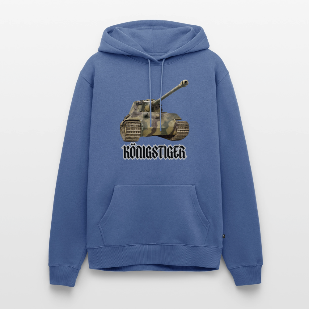 Luvtröja Königstiger - duvblå