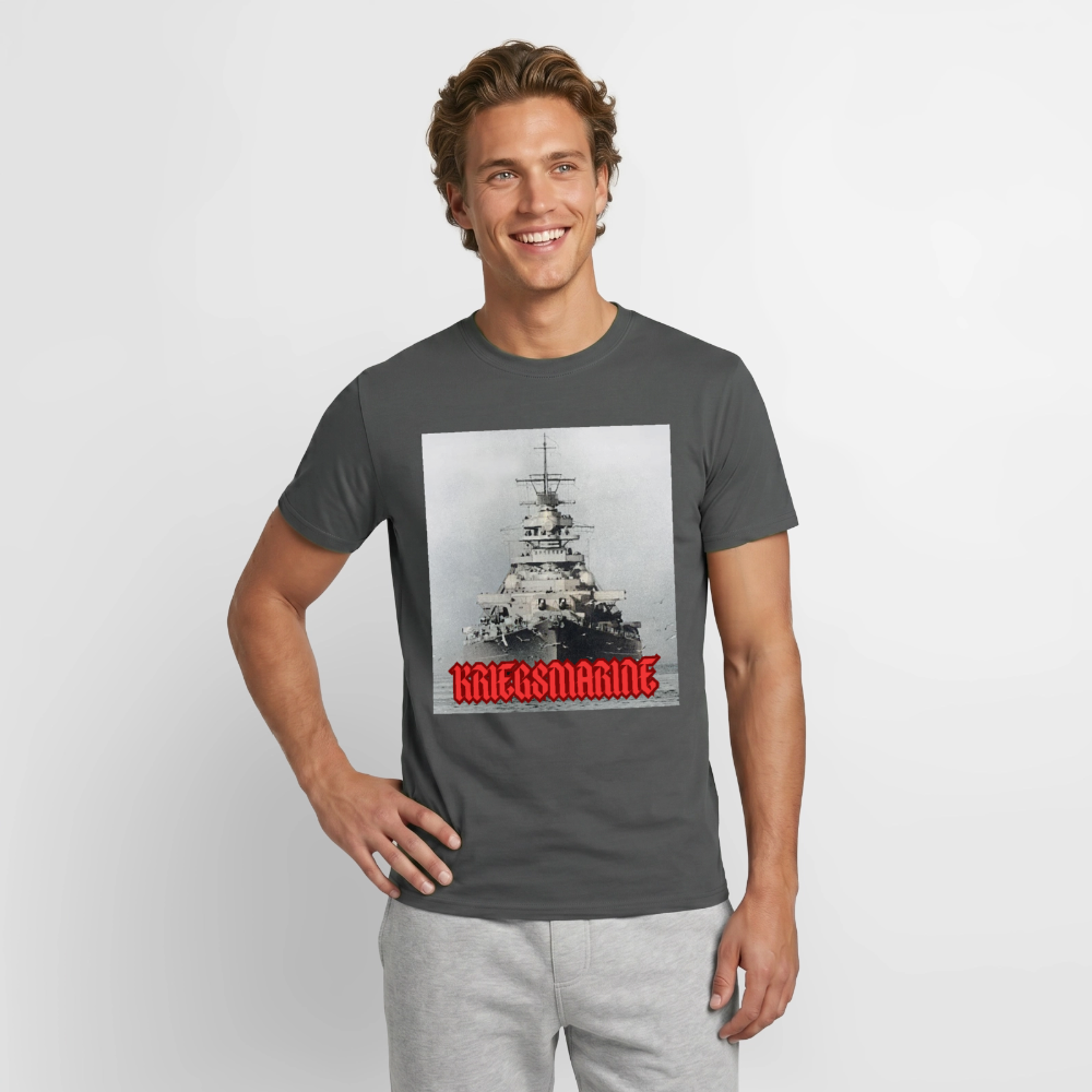 T-shirt Kriegsmarine - kolgrå