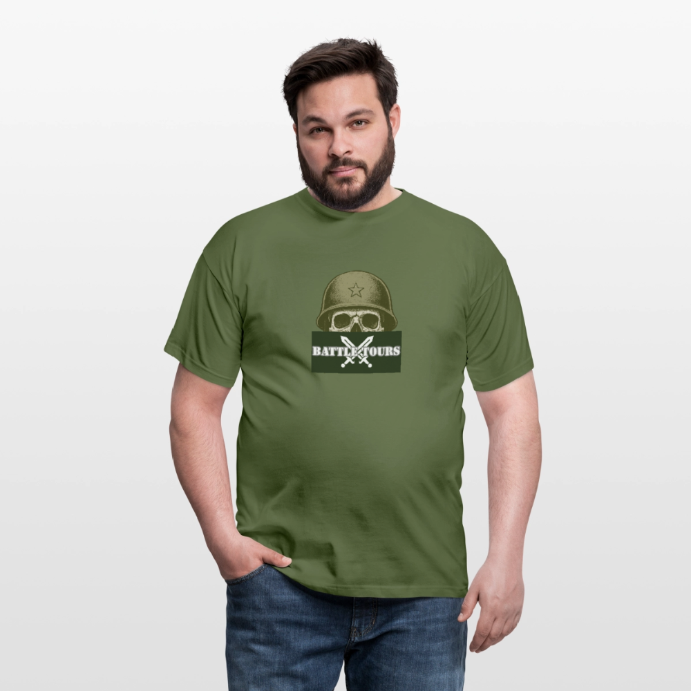 T-shirt Battle Tours - Militärgrön