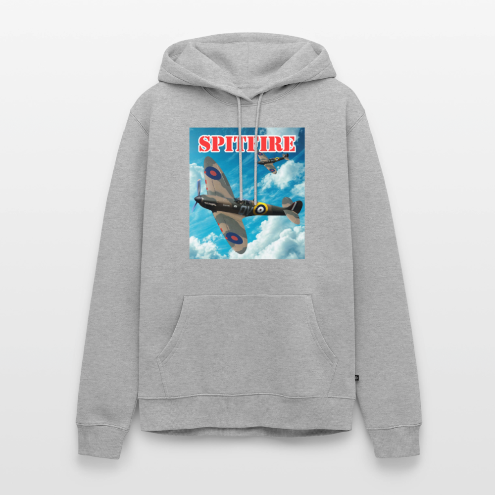 Luvtröja Spitfire - gråmelerad