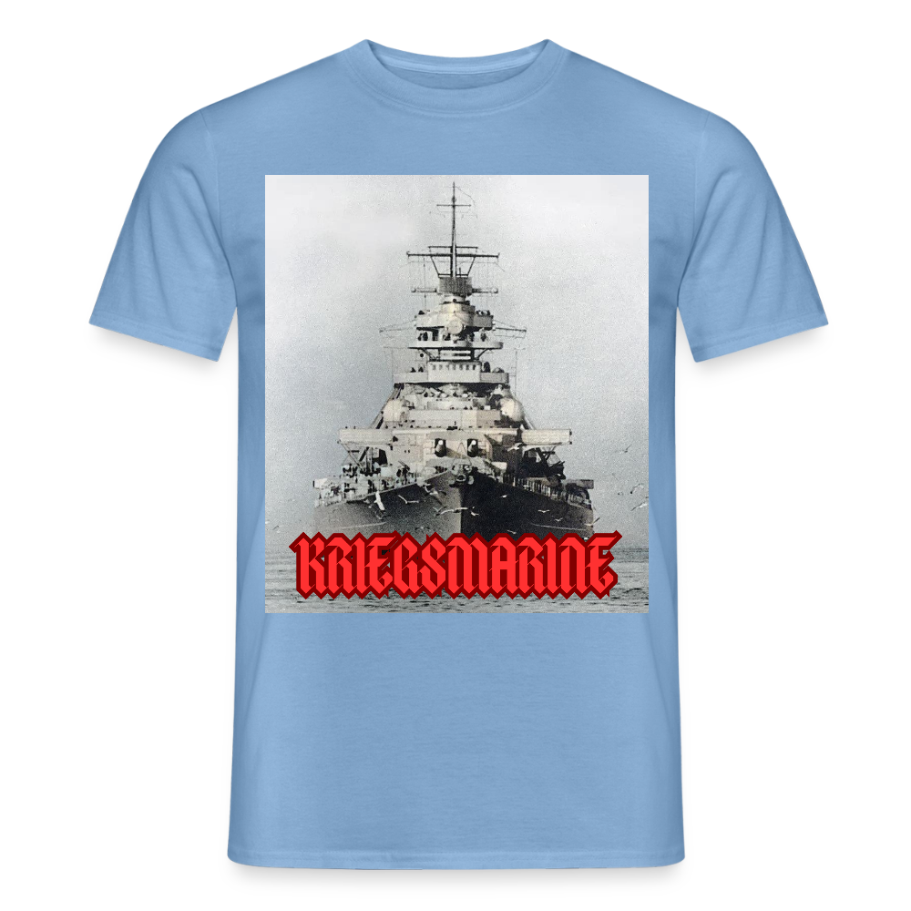 T-shirt Kriegsmarine - carolina blue