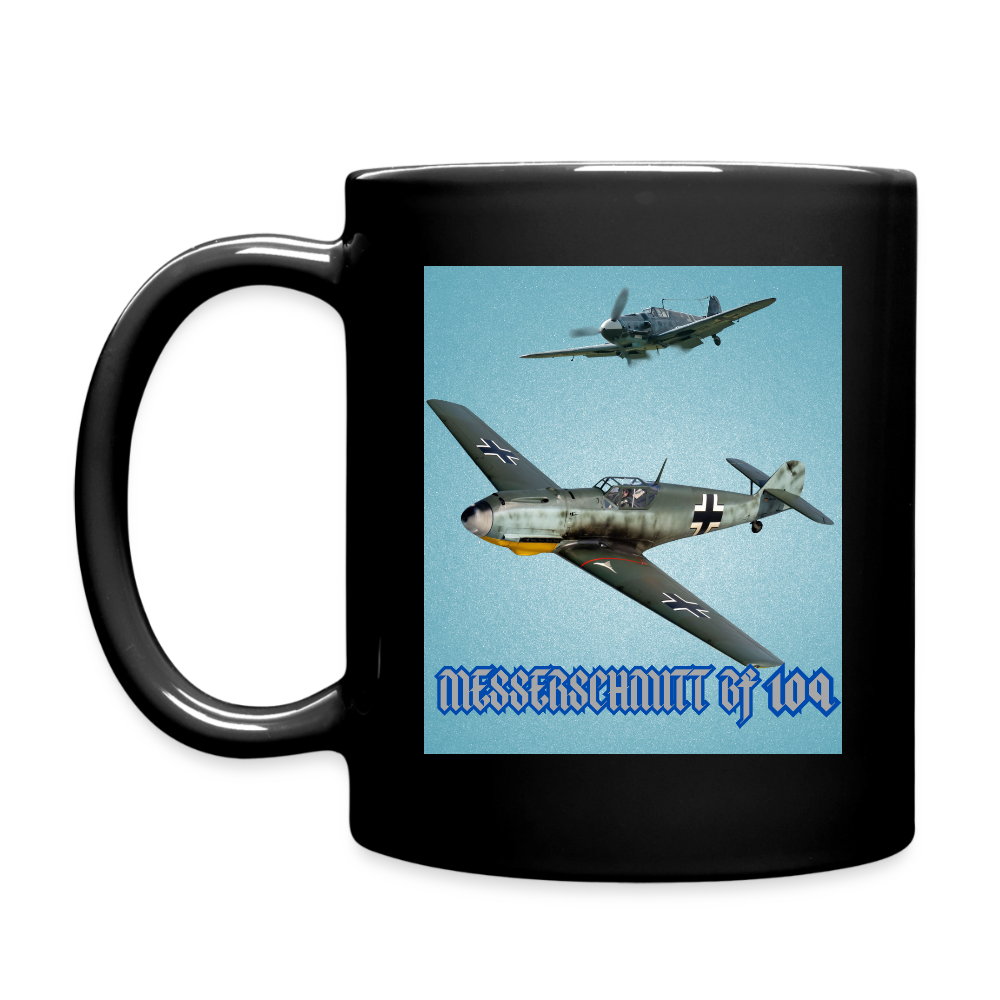 Mugg Messerschmitt Svart - svart