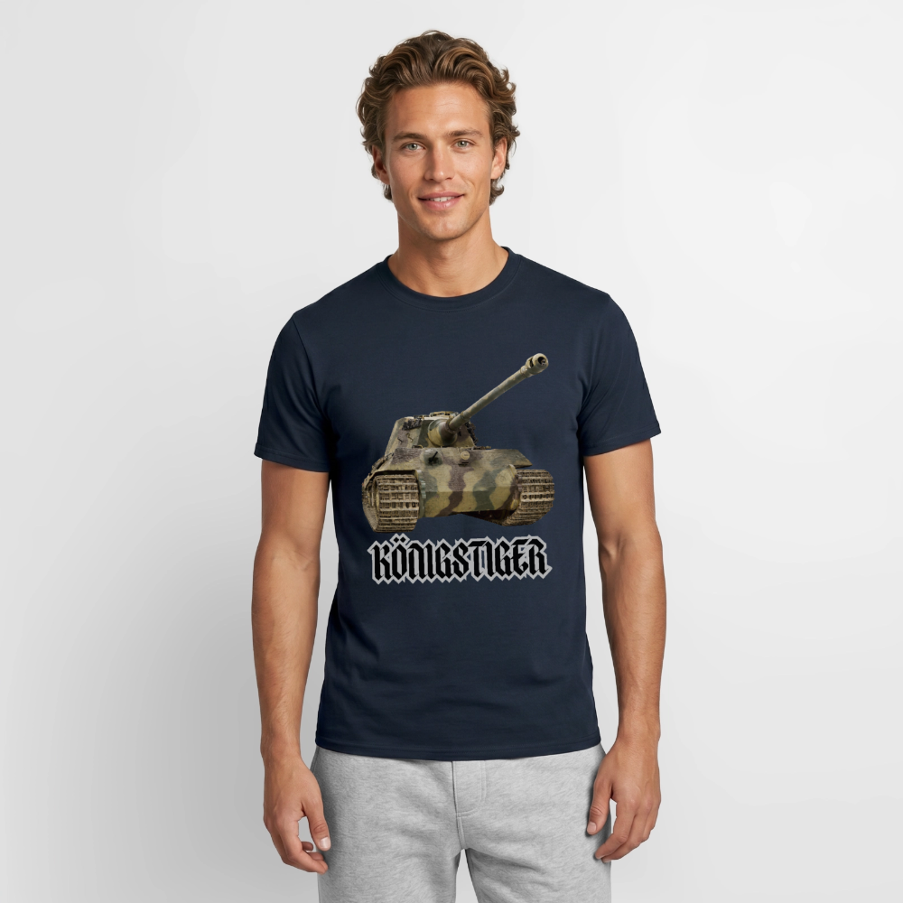 T-shirt Königstiger - marinblå