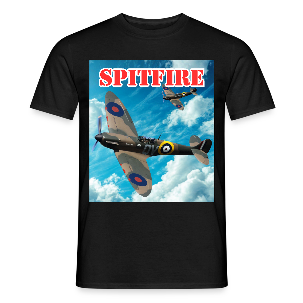 T-shirt Spitfire - svart