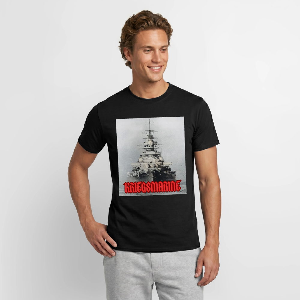 T-shirt Kriegsmarine - svart