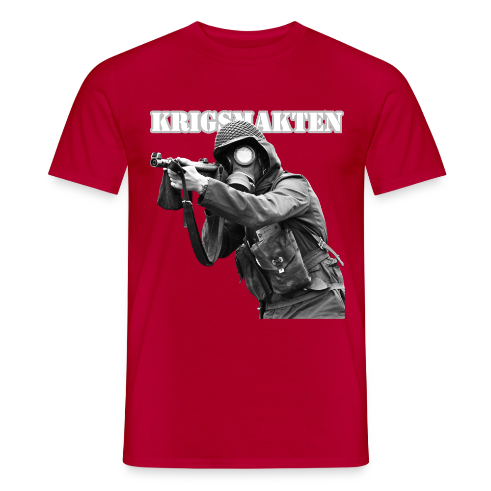T-shirt Krigsmakten - röd