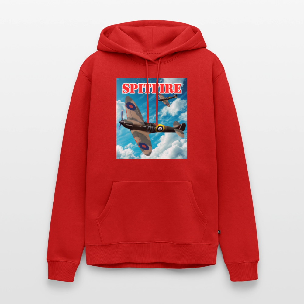 Luvtröja Spitfire - röd
