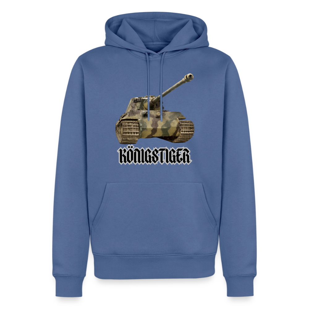 Luvtröja Königstiger - duvblå