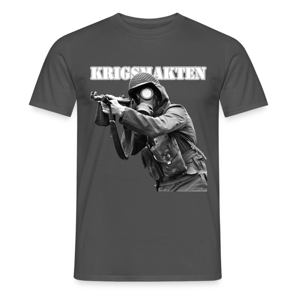 T-shirt Krigsmakten - kolgrå