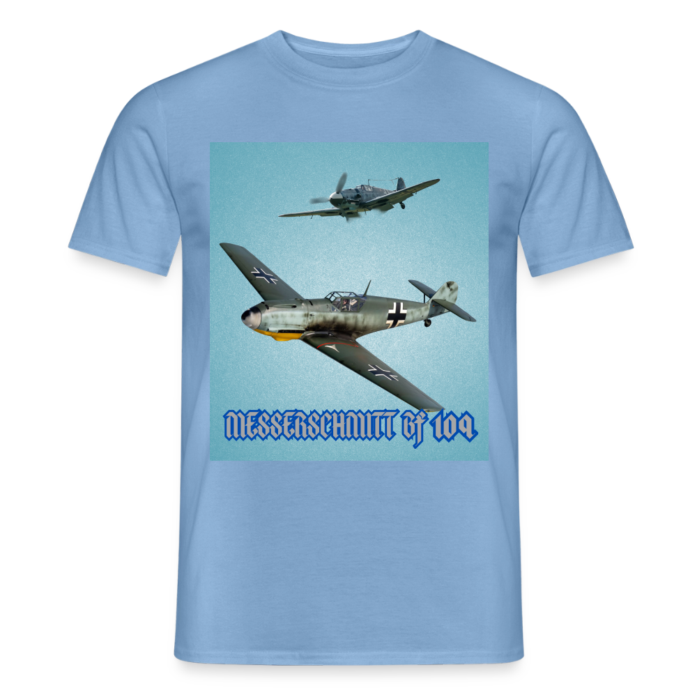T-shirt Messerchmitt Bf 109 - carolina blue