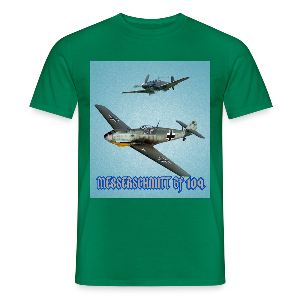 T-shirt Messerchmitt Bf 109 - kellygrön