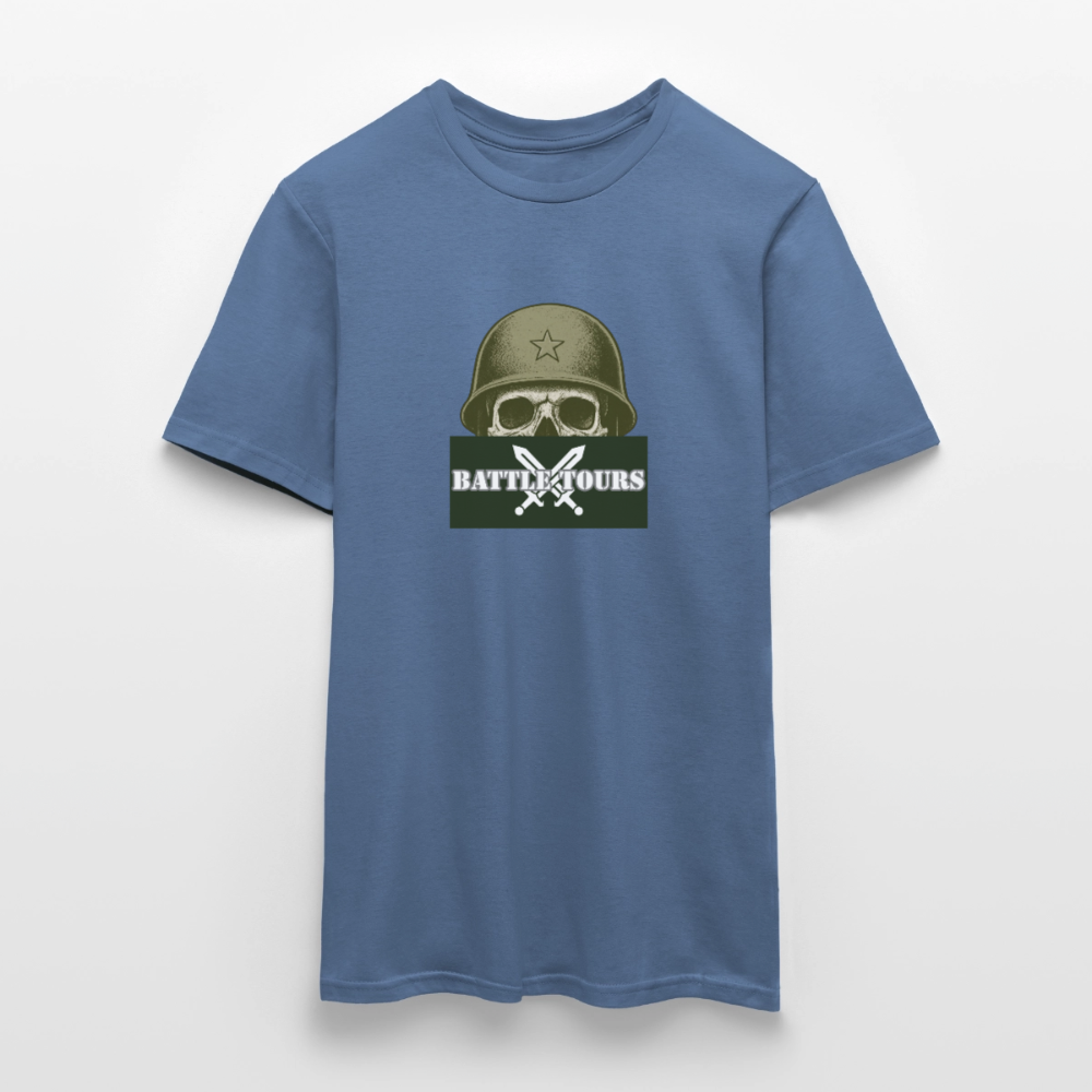 T-shirt Battle Tours - duvblå 