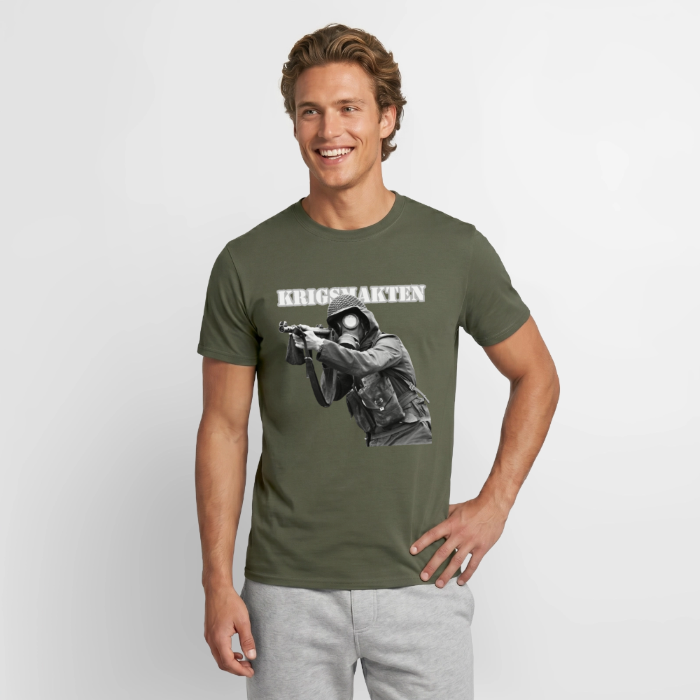 T-shirt Krigsmakten - Militärgrön