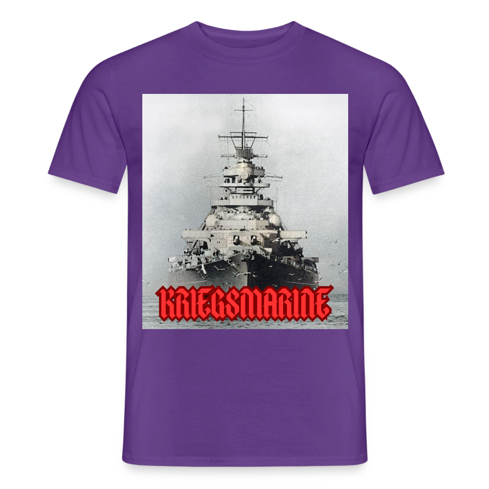 T-shirt Kriegsmarine - lila