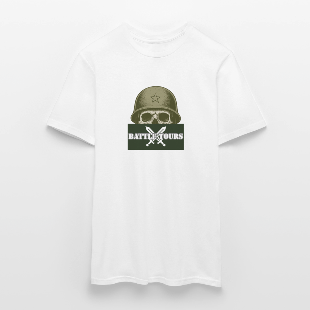 T-shirt Battle Tours - vit