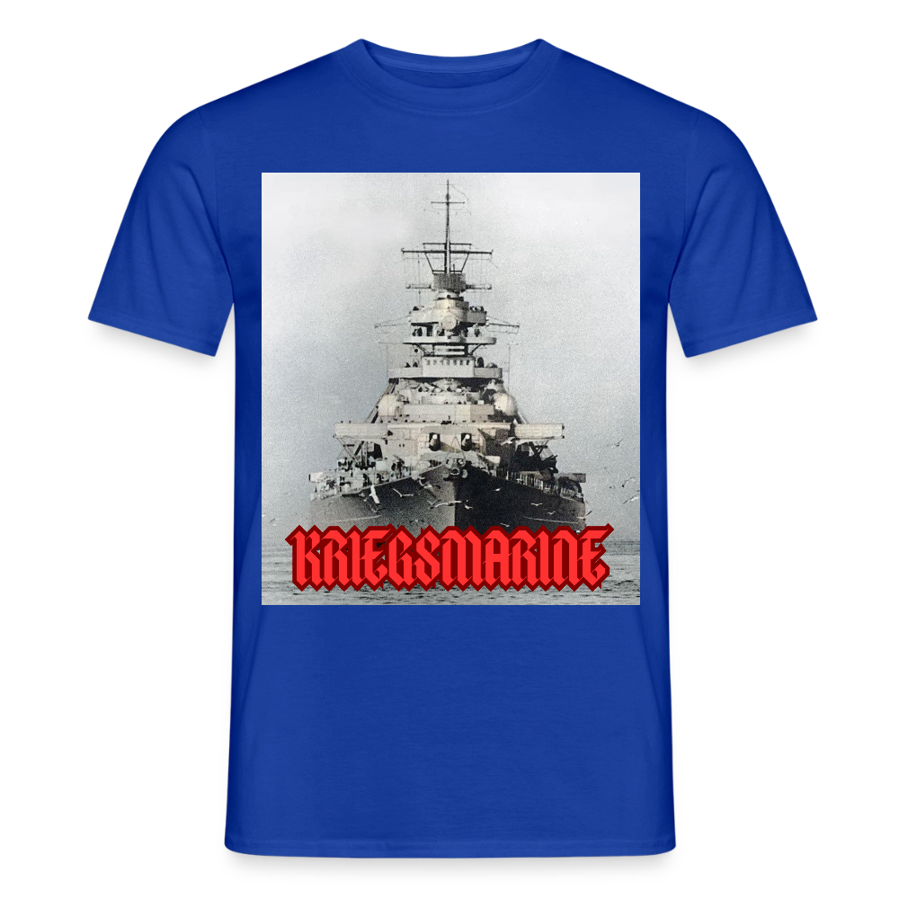 T-shirt Kriegsmarine - mörkblå