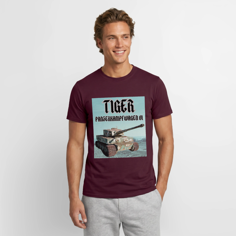 T-shirt Tiger Panzerkampfwagen VI - tegelröd