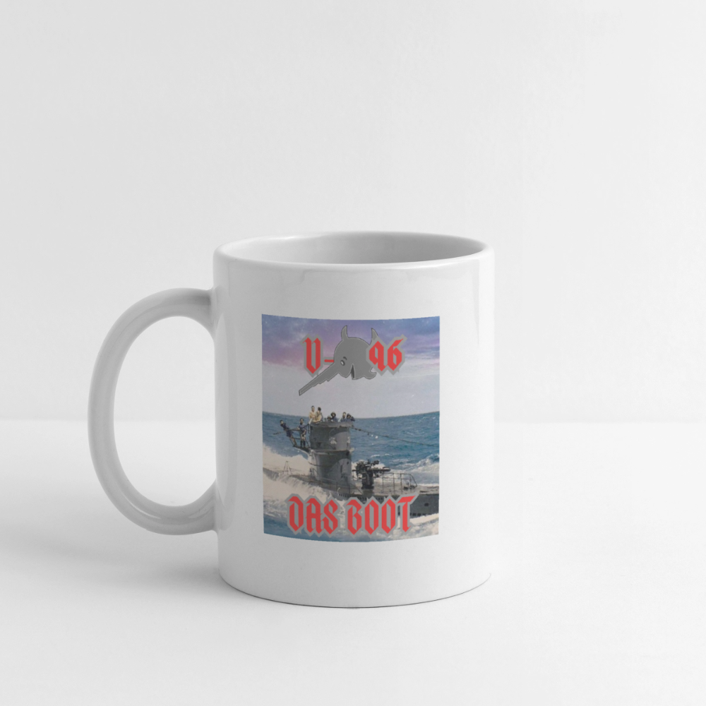Mugg U-96 Vit - vit