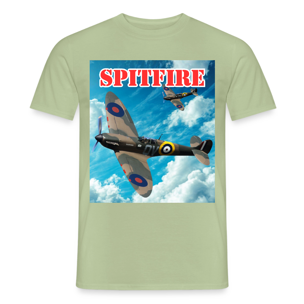 T-shirt Spitfire - salviagrön