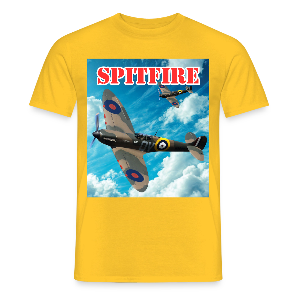 T-shirt Spitfire - gul