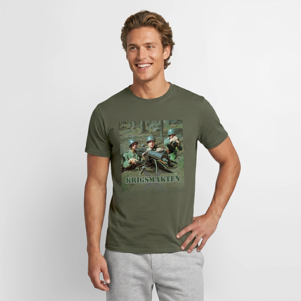 T-shirt Beredskapstiden - Militärgrön