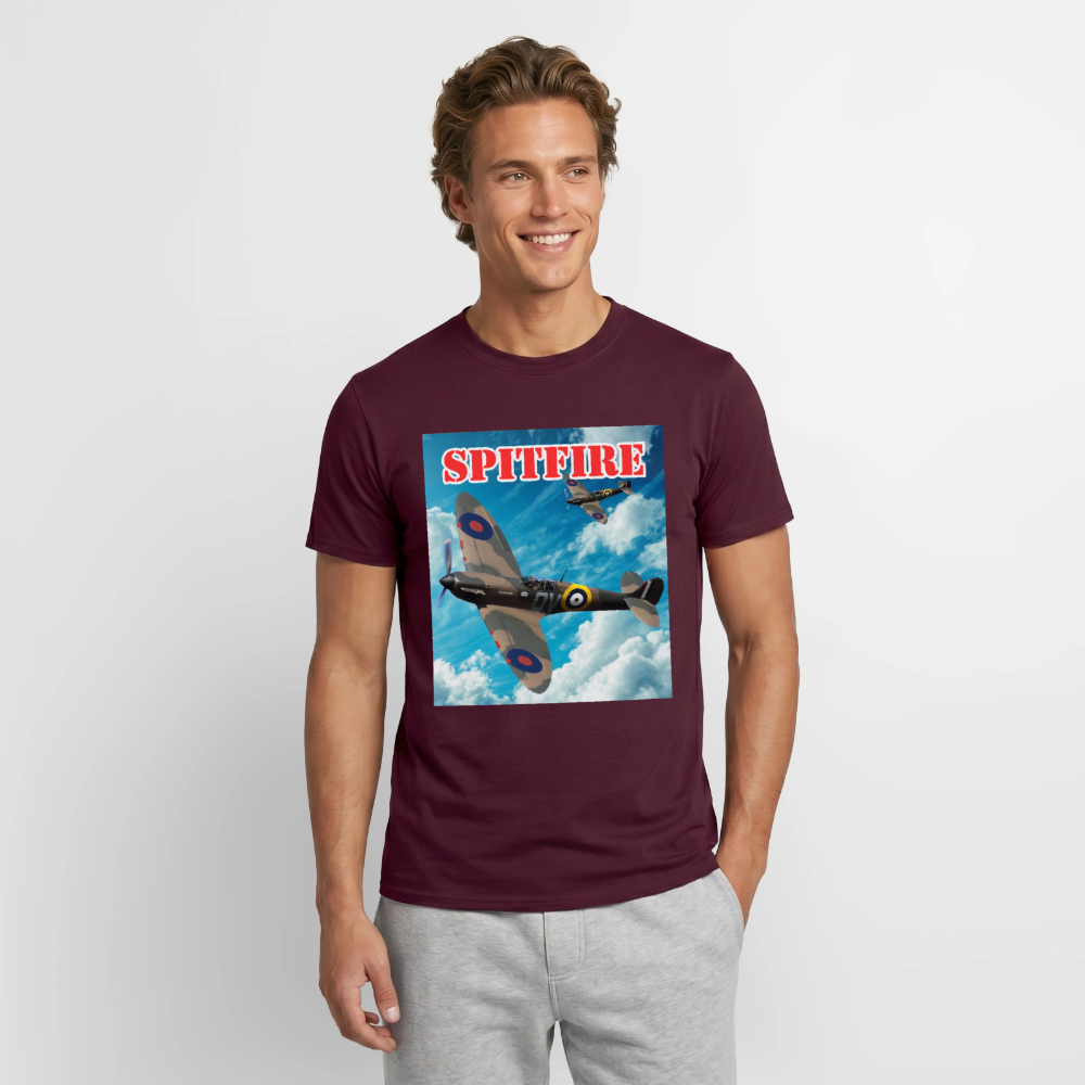 T-shirt Spitfire - tegelröd