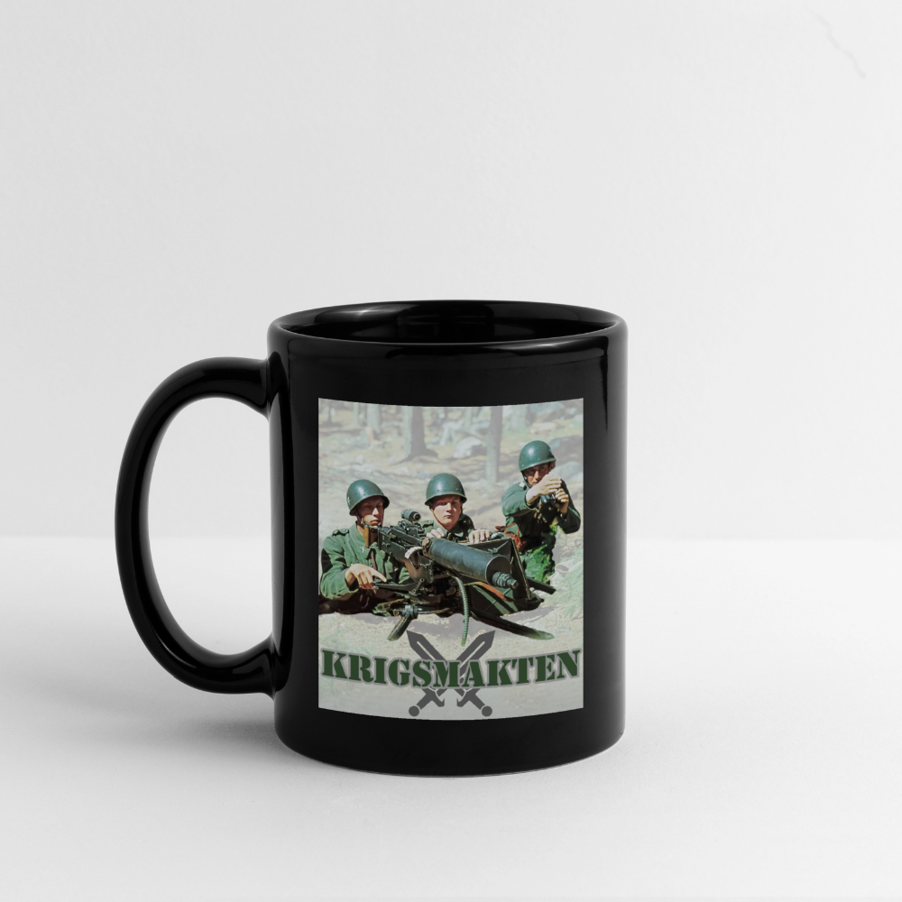 Mugg Beredskapstiden - svart