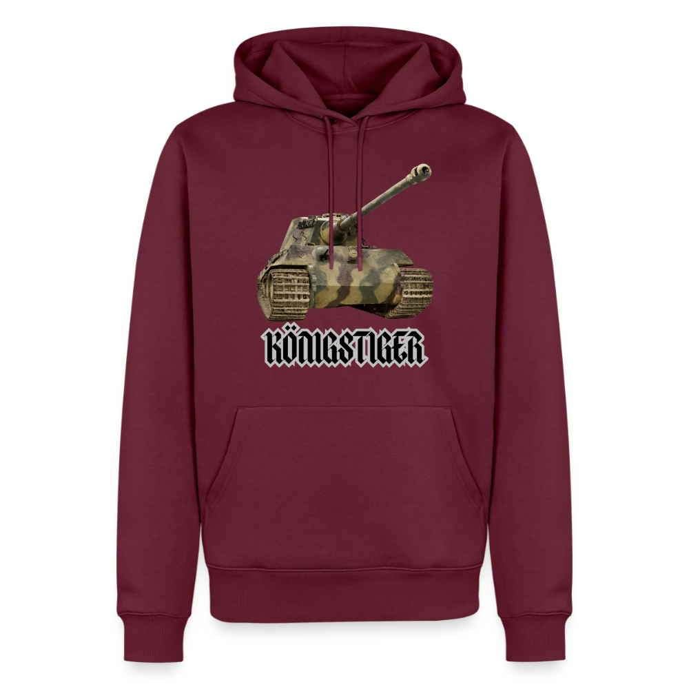 Luvtröja Königstiger - vinröd 