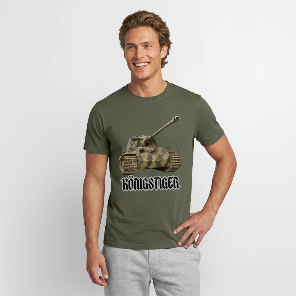 T-shirt Königstiger - Militärgrön