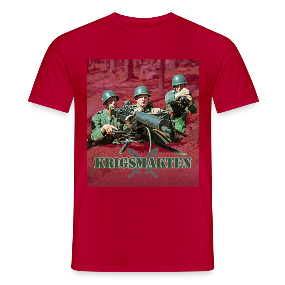 T-shirt Beredskapstiden - röd