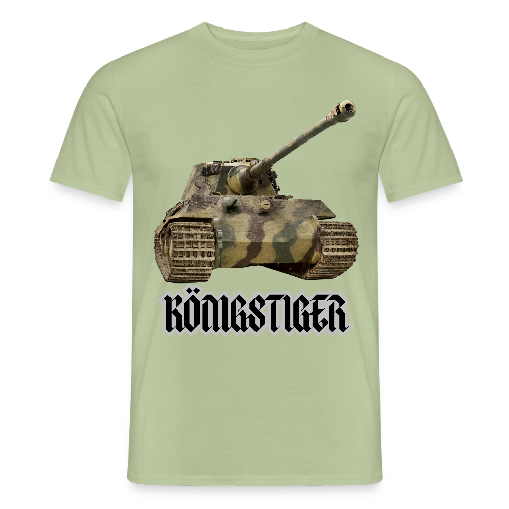 T-shirt Königstiger - salviagrön